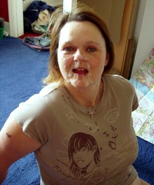 Fatty mature wife with face  by man gravy and bare at shop