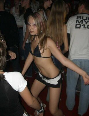 Night fuck-a-thon party petite damsel inebriated damsels